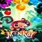 Con gioco Bling crush: Match 3 puzzle game per Android scarica gratuito Monkey pop: Bubble game sul telefono o tablet.