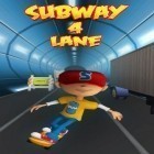 Con gioco Liquiz per Android scarica gratuito Subway 4 lane: Surfer sul telefono o tablet.
