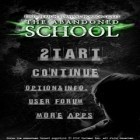 Con gioco Zombie shooter 3D per Android scarica gratuito The abandoned school sul telefono o tablet.