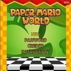 Con gioco Immortal dusk per Android scarica gratuito Paper World Mario sul telefono o tablet.