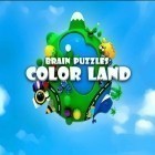 Con gioco Kitty in the box per Android scarica gratuito Brain puzzle: Color land sul telefono o tablet.