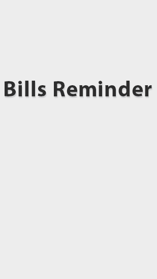 Scarica applicazione gratis: Bills Reminder apk per cellulare e tablet Android.