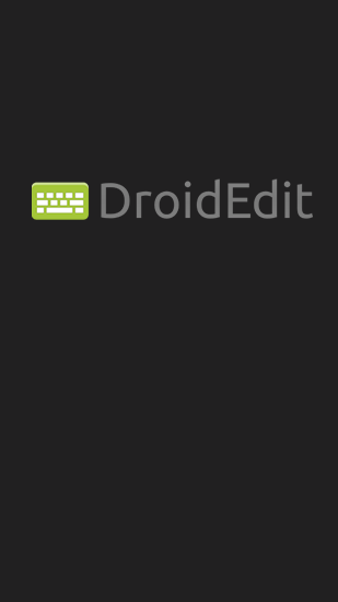 Scarica applicazione  gratis: Droid Edit apk per cellulare e tablet Android.