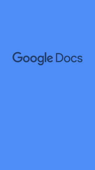 Scarica applicazione Servizi cloud gratis: Google Docs apk per cellulare e tablet Android.