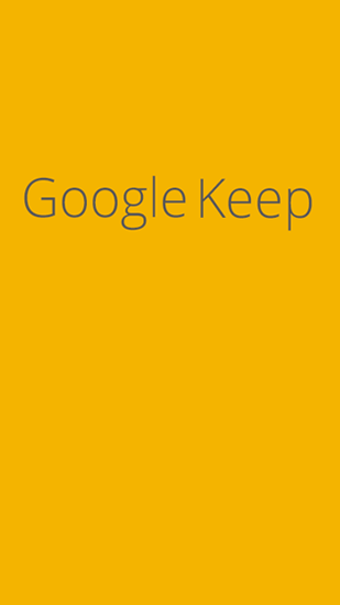 Scarica applicazione Organizzatori gratis: Google Keep apk per cellulare e tablet Android.