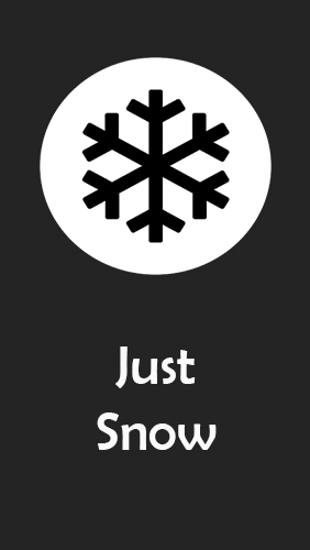 Scarica applicazione Lavoro con grafica gratis: Just snow – Photo effects apk per cellulare e tablet Android.