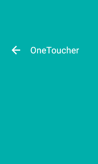 Scarica applicazione Ottimizzazione gratis: OneToucher apk per cellulare e tablet Android.
