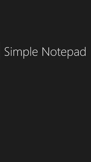 Scarica applicazione gratis: Simple Notepad apk per cellulare e tablet Android.
