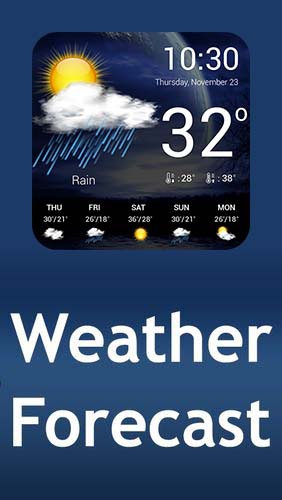 Scarica applicazione  gratis: Weather forecast apk per cellulare e tablet Android.