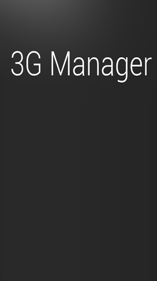 Scarica applicazione gratis: 3G Manager apk per cellulare Android 2.3 e tablet.