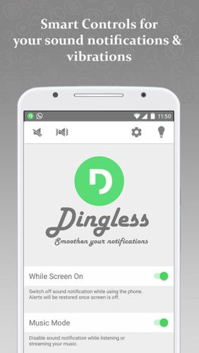 Dingless - Notification sounds