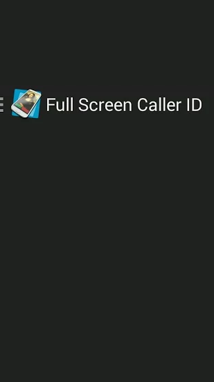 Scarica applicazione gratis: Full Screen Caller ID apk per cellulare e tablet Android.