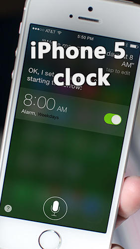 Scarica applicazione gratis: iPhone 5 clock apk per cellulare e tablet Android.