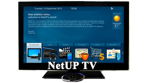 Scarica applicazione Lettori video gratis: NetUP TV apk per cellulare e tablet Android.