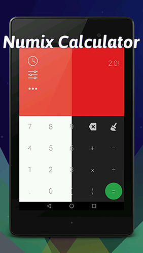 Scarica applicazione gratis: Numix calculator apk per cellulare e tablet Android.