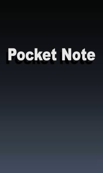 Scarica applicazione gratis: Pocket Note apk per cellulare Android 1.6 e tablet.