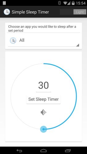 Super simple sleep timer