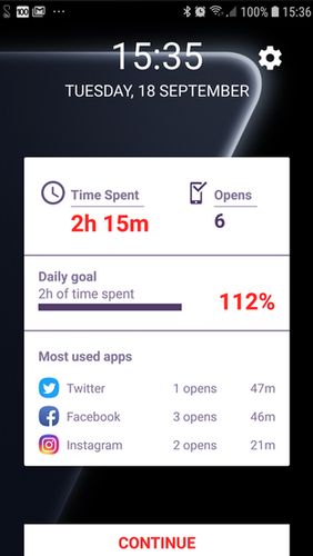 My phone time - App usage tracking