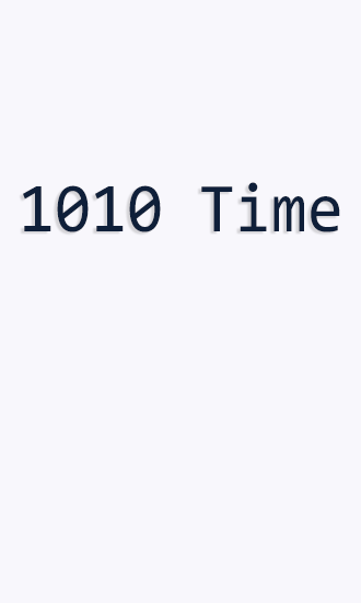 Scarica applicazione gratis: 1010 Time apk per cellulare Android 2.1 e tablet.