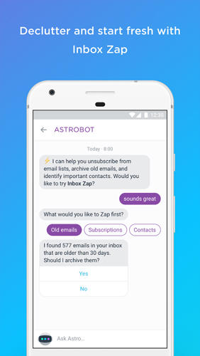 Astro: AI Meets Email