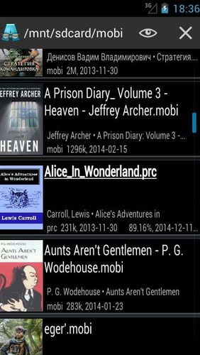 AlReader - Any text book reader