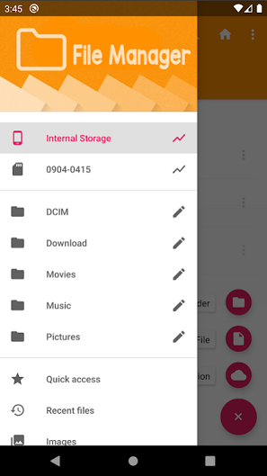 Scarica applicazione File manager gratis: Amazing File Explorer apk per cellulare e tablet Android.
