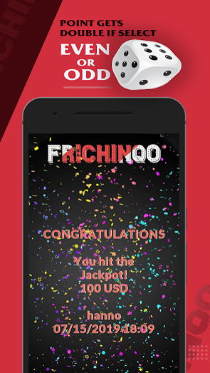 Scarica FRICHINQO - Play for FREE & Win CASH for FREE gratis per Android 5.0.