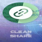 Con applicazione  per Android scarica gratuito Clean share sul telefono o tablet.