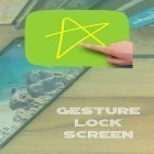 Con applicazione  per Android scarica gratuito Gesture lock screen sul telefono o tablet.