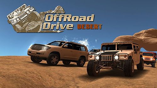 Offroad drive desert