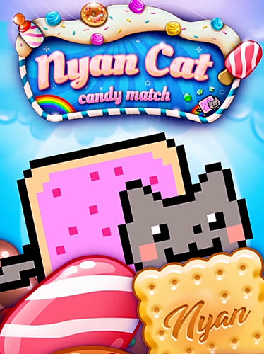 Scaricare gioco Arcade Nyan cat: Candy match per iPhone gratuito.