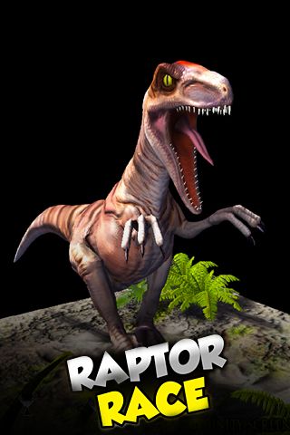 3D Dino raptor race