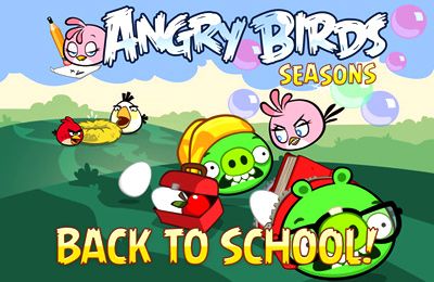 Scaricare gioco Arcade Angry Birds goes back to School per iPhone gratuito.