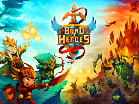 Scaricare gioco Online Band of Heroes: Battle for Kingdoms per iPhone gratuito.