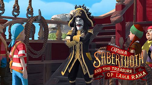 Scaricare gioco Azione Captain Sabertooth and the treasure of Lama Rama per iPhone gratuito.