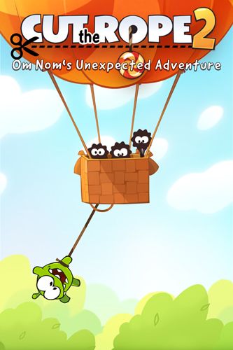 Scaricare gioco  Cut the rope 2: Om-Nom's unexpected adventure per iPhone gratuito.