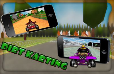Scaricare gioco Corse Dirt Karting per iPhone gratuito.