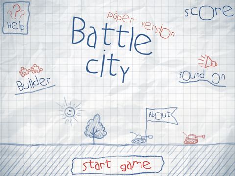 Scaricare Doodle battle city per iOS 4.2 iPhone gratuito.