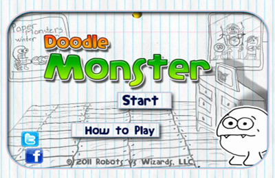Scaricare Doodle Monster per iOS 3.0 iPhone gratuito.