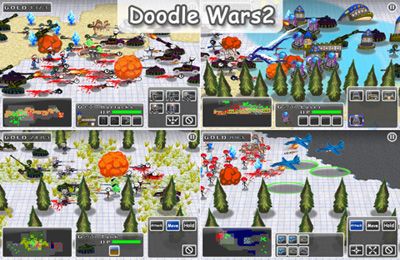 Scaricare Doodle Wars 2: Counter Strike Wars per iOS 3.0 iPhone gratuito.