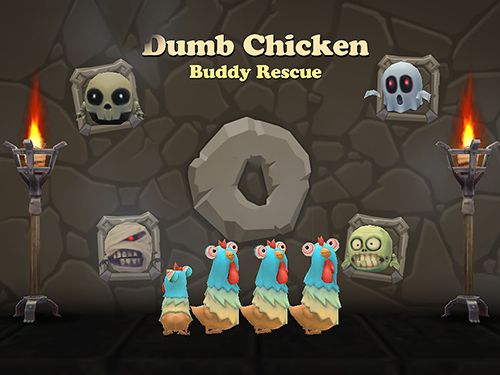 Scaricare gioco Logica Dumb chicken: Buddy rescue per iPhone gratuito.