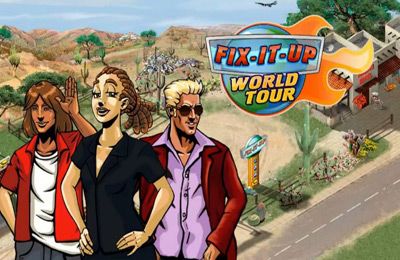 Scaricare Fix-it-up World Tour per iOS 3.0 iPhone gratuito.