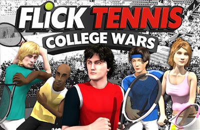 Scaricare gioco Multiplayer Flick Tennis: College Wars per iPhone gratuito.