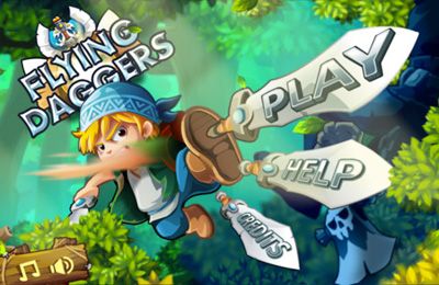 Scaricare gioco Arcade Flying Daggers per iPhone gratuito.