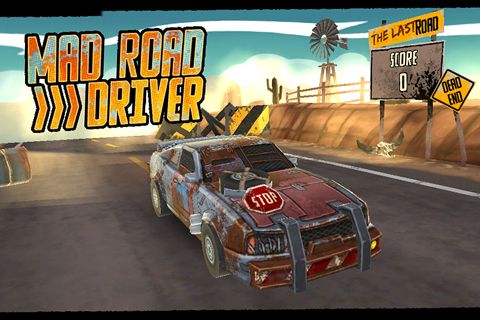 Scaricare gioco Corse Mad road driver per iPhone gratuito.