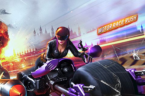 Scaricare gioco Corse Motor race: Rush per iPhone gratuito.