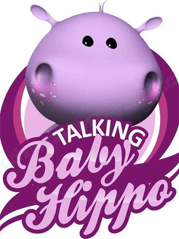 Scaricare Talking baby hippo per iOS 3.0 iPhone gratuito.