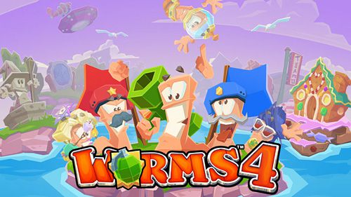 Scaricare gioco Sparatutto Worms 4 per iPhone gratuito.