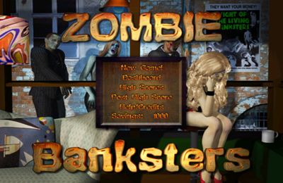 Scaricare gioco Arcade Zombie Banksters !!! per iPhone gratuito.