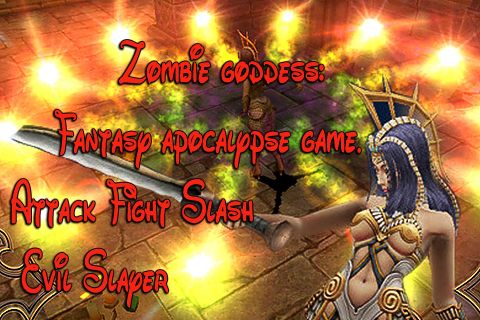 Scaricare gioco Combattimento Zombie goddess: Fantasy apocalypse game. Attack Fight Slash Evil Slayer per iPhone gratuito.